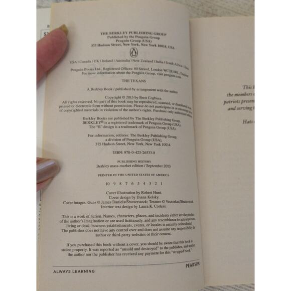 The‎ Texans by Brett Cogburn Mass Market Paperback - Picture 8 of 9